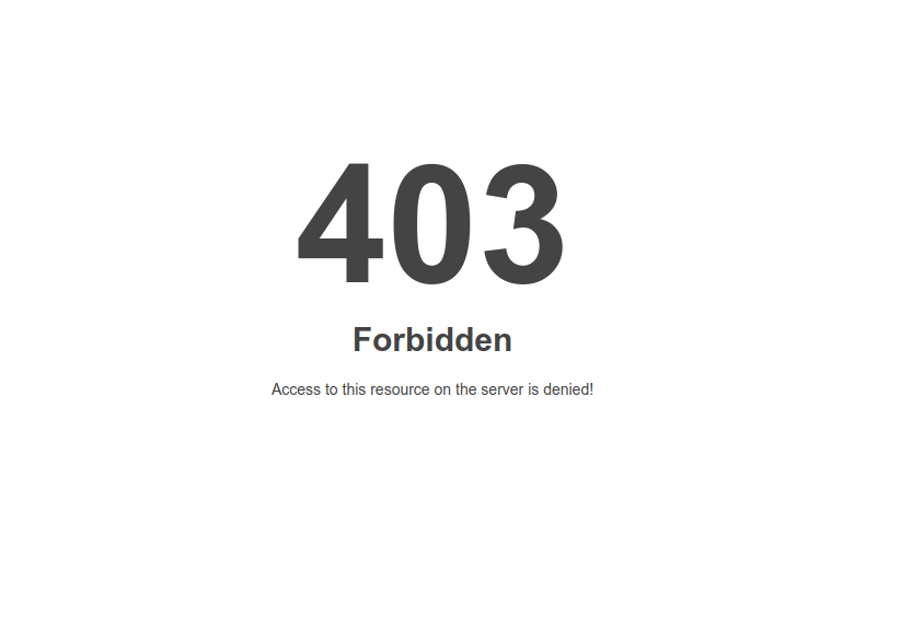 forbidden